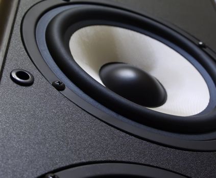 Stereo speaker with big woofer