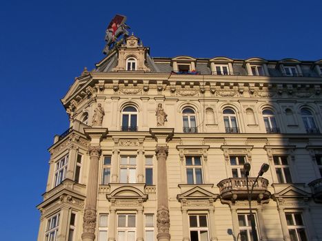 Wedel building in Warsaw,  Poland