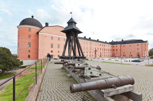 The King Castle in Uppsala City Sweden 