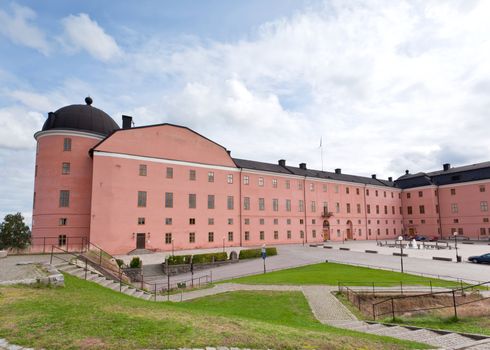 The King Castle in Uppsala City Sweden 