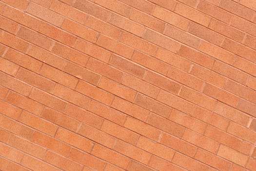 A Orange brick wall background texture