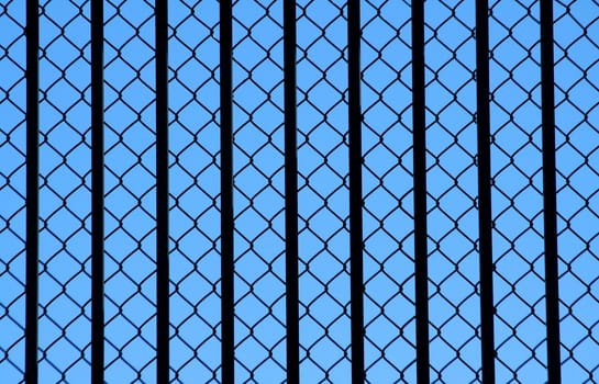 A Chainlink fence background texture