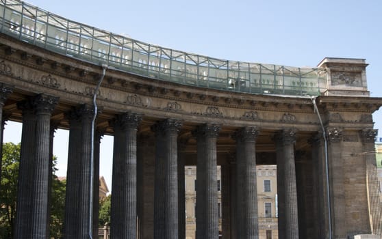 High resolution image. Kazan Cathedral or Kazanskiy Kafedralniy Sobor, St. Petersburg.