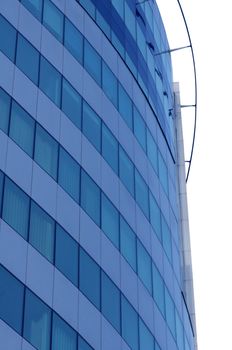New skyscrapers business centre in Kaliningrad, city, russia
