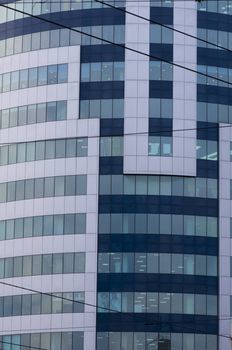 New skyscrapers business centre in Kaliningrad, city, russia