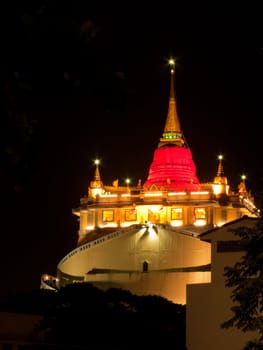 Golden Moutain in Thailand