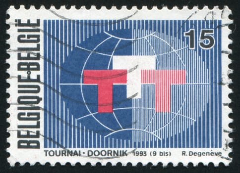 BELGIUM - CIRCA 1993: Triennial Exhibition of Tournal, circa 1993.