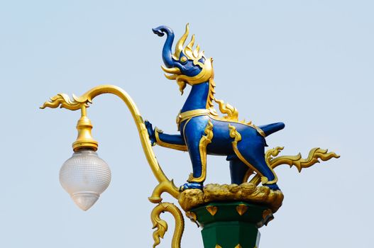 Thai street lamp