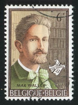 BELGIUM - CIRCA 1981: Max Wall, born Maxwell George Lorimer was an English comedian and actor, circa 1981.