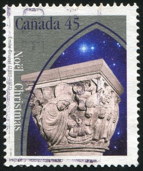 CANADA - CIRCA 1995: stamp printed by Canada, shows Capital Sculptures, circa 1995