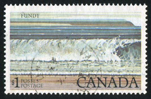 CANADA - CIRCA 1979: stamp printed by Canada, shows ocean, circa 1979