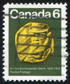 CANADA - CIRCA 1970: stamp printed by Canada, shows Sir Donald Alexander Smith, circa 1970