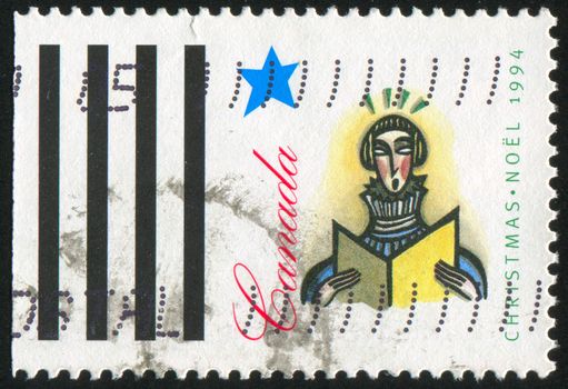 CANADA - CIRCA 1994: stamp printed by Canada, shows Soloist, circa 1994