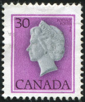 CANADA - CIRCA 1979: stamp printed by Canada, shows Queen Elizabeth II, circa 1979