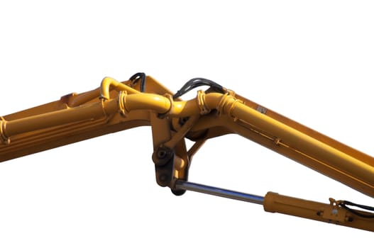 The automatic mechanism for building of houses. High resolution image.