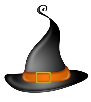 Halloween Witches Hat Illustration