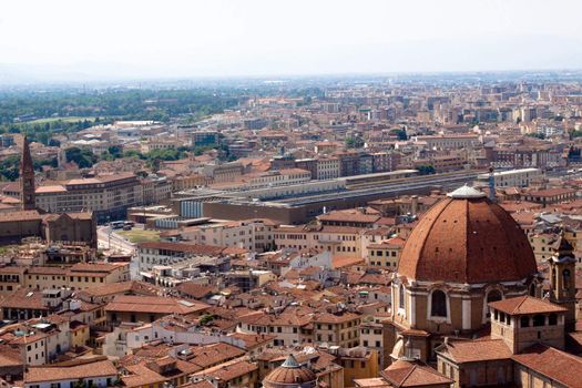 A Florence view in summer day
