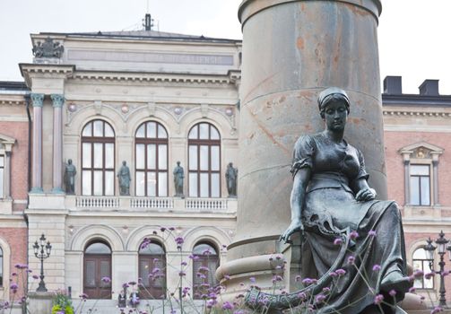 The famous Uppsala University in Sweden - the oldest university in Scandinavia 
