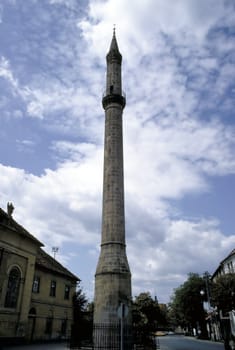 Minaret in Eger, Hungary