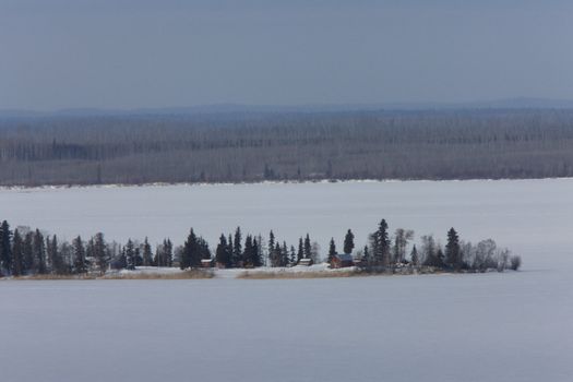 Dorie Lake in Winter