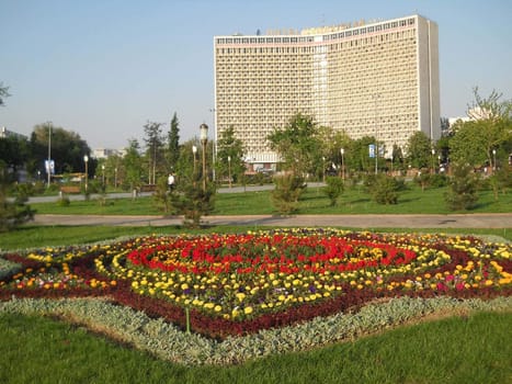 City landscape of the Tashkent, Uzbekistan