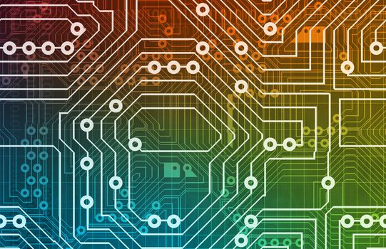 Electronics Industry and Other Business Terms Art