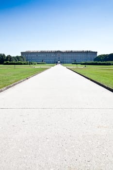 Luxury gardens in Reggia di Caserta (Caserta Royal Palace) - Italy