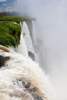 waterfall in Misiones, provincia Argentina