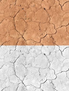 burst dry desert ground as a tileable texture pattern with bump channel image