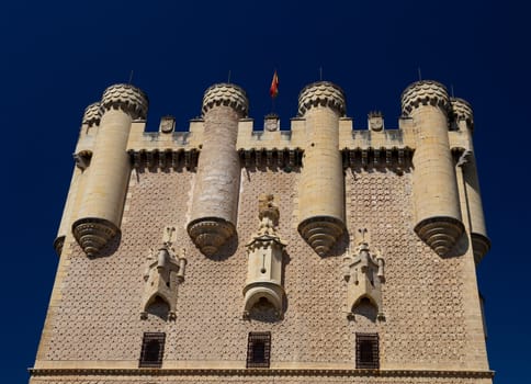 Tower of Juan II, of the fantastic castle and residence  of kings of  the medieval epoch