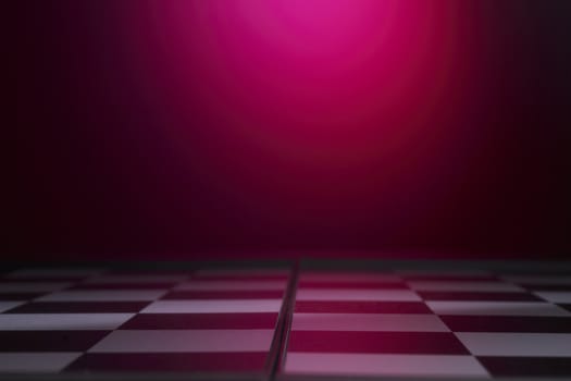 stock image of the empty chess board