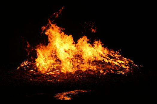 background of a bonfire, hot warm reflection, fire isolation