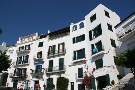 typical mediterranean village, summer destination for relax travel