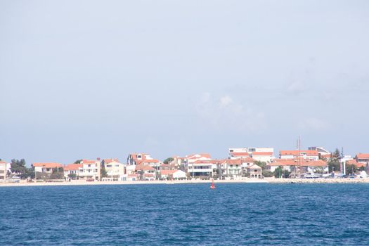 Tisno a city on the island of Murter