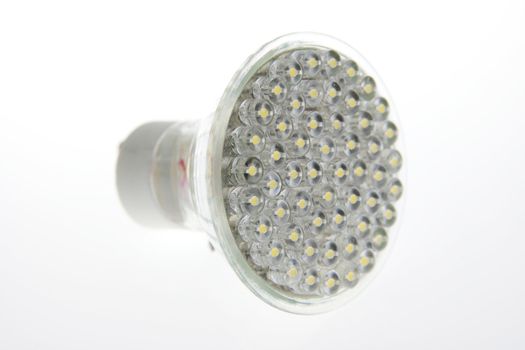 New technology - LED bulb isolated on white