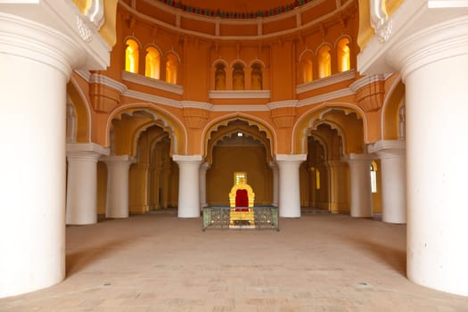 Tirumalai Nayal Palace. Madurai, Tamil Nadu, India