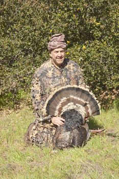 successful turkey hunter
