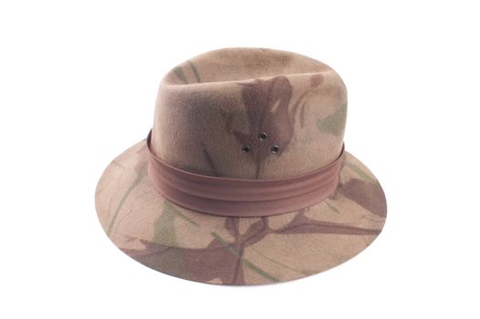 camouflage felt hunting hat