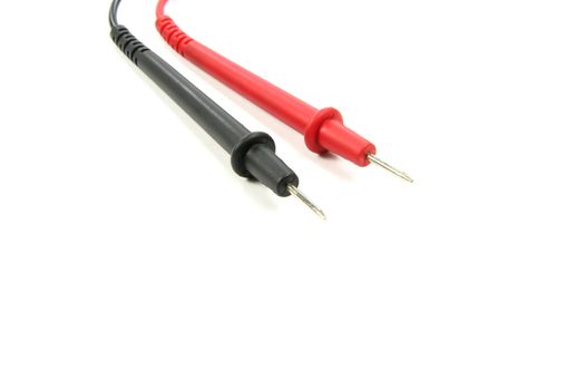 Prongs of a multimetre electrical tester
