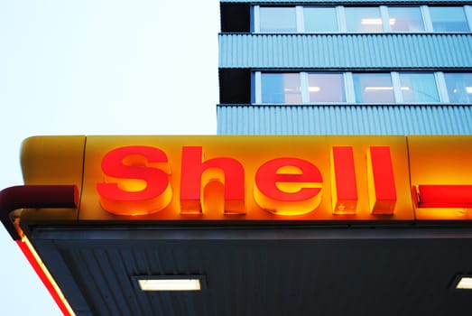 A Shell gas station in Tromsø, Norway.