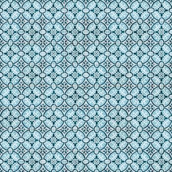 Seamless tile pattern of ancient ceramic tiles.