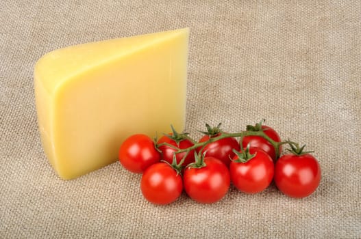 cheese and tomatoes