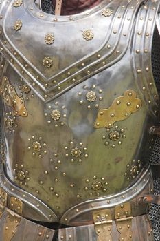 Closeup of some traditional elizabethan armor