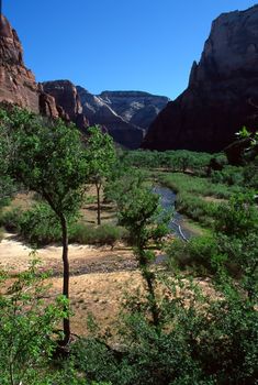 Zion National Park is a United States National Park located in the Southwestern United States, near Springdale, Utah.