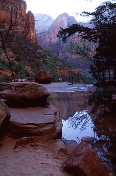 Zion National Park is a United States National Park located in the Southwestern United States, near Springdale, Utah.