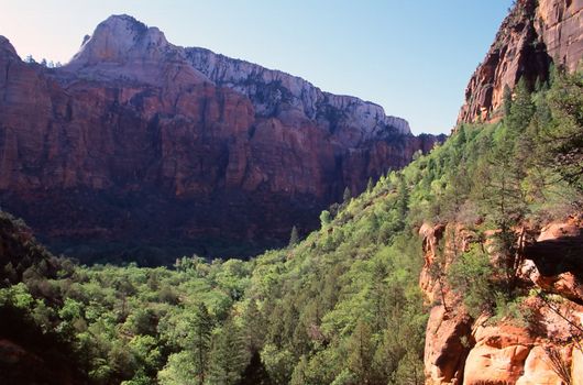 Zion National Park is a United States National Park located in the Southwestern United States, near Springdale, Utah.