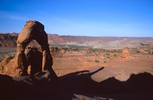 Arches National Park preserves over 2,000 natural sandstone arches, including the world-famous Delicate Arch, in addition to a variety of unique geological resources and formations.