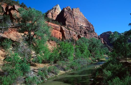 Zion National Park is a United States National Park located in the Southwestern United States, near Springdale, Utah.