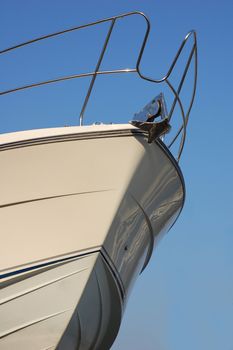 Bow of small Yacht