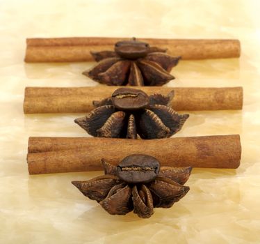spices and coffee